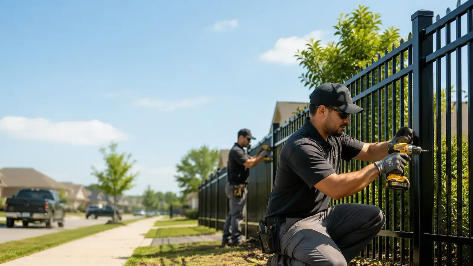 Metal Fence Installation in Dilley, TX